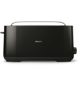 Grille-pain HD2590/90 Toaster noir Daily, 1 fente longue, 830W - Philips - Noir