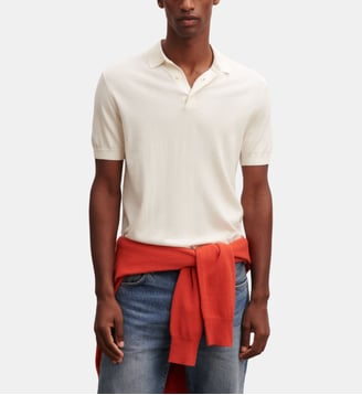 Polo uni - Bompard - Naturel