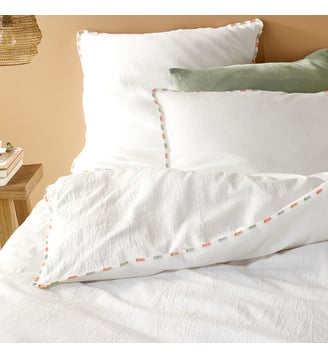 Housse de couette, coton lavé La Redoute Interieurs