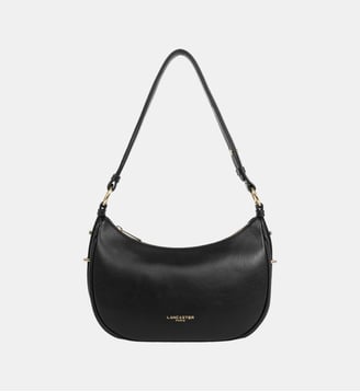 Sac besace Donna Aria en cuir - Lancaster - Noir
