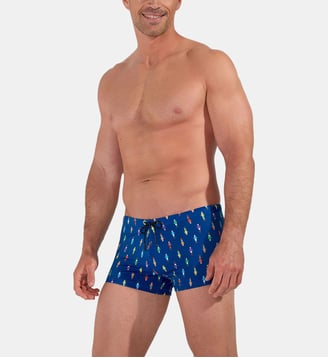 Short de bain - Hom - Bleu foncé