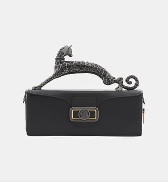 Sac Pencil Cat En Cuir - Lanvin - Noir