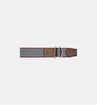 Ceinture sangle Achille - Billybelt - Blanc et bleu