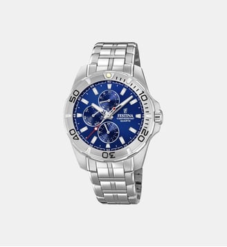 Montre Multifonctions Bleu F20445/2 - Festina - Argenté
