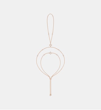 Gypsy chaine de main en or blanc Djula