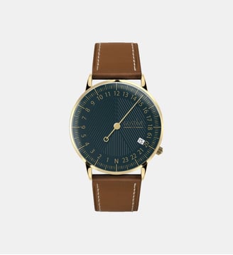 Montre André Vert AN-004 - Gustave & Cie - Doré