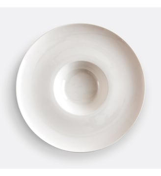 Lot de 4 assiettes à risotto porcelaine - La Redoute Interieurs - Blanc