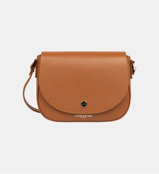 Sac besace Bao en cuir grainé - Lancaster - Camel
