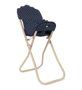 Chaise haute pour poupée - Konges Slojd - Bleu