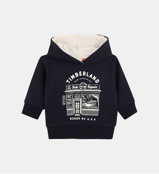 Sweat à capuche - Timberland - Bleu cargo
