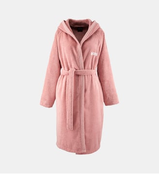 Peignoir long en coton - Boss Home - Blush