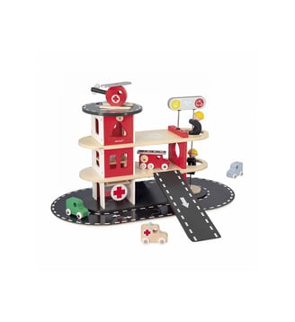 BOLID - CASERNE DE POMPIERS - Janod - Multicolore