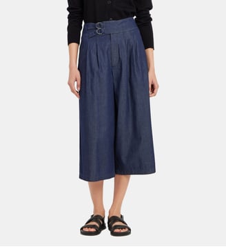 Jupe en denim - Agnès b. - Bleu denim