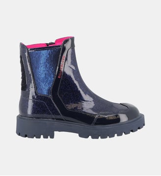 Bottines à paillettes - Billieblush - Indigo