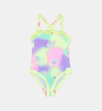 Maillot de bain 1 pièce - Billieblush - Guimauve