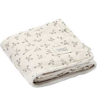 Couverture polaire - Babyshower - Écru