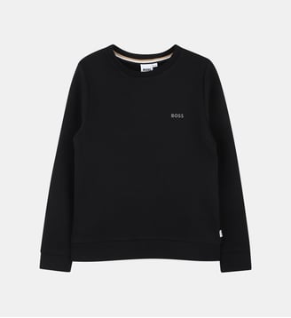 Sweat col rond - BOSS Kidswear - Black