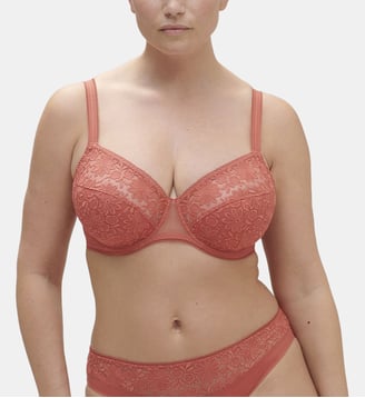 Soutien-gorge avec armatures emboitant - Rose Texas - Simone Pérèle - Rose