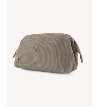 Trousse de toilette coton WASHBAG - Faguo - Beige clair