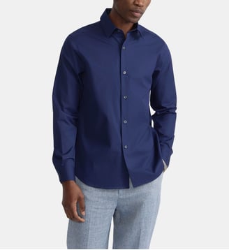 Chemise Toto - Agnès b. - Bleu navire