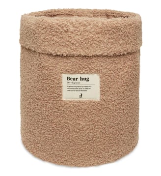 Panier de rangement Boucle - Jollein - Marron