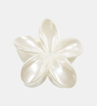 Pince à cheveux fleur ivoire - Balaboosté - Ivoire