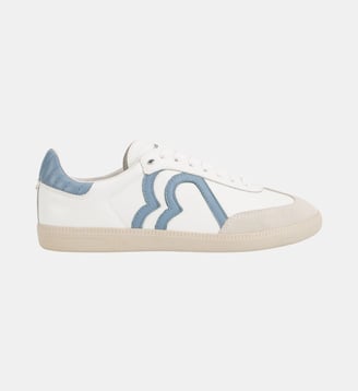 Baskets En Cuir Billie - Bons Baisers - Blanc
