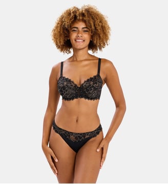 Tanga Arum Party - Sans Complexe - Noir et cuivre