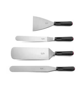 Set 4 spatules de cuisson - Sabatier Trompette - Noir