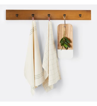 Lot de 2 torchons en coton La Redoute Interieurs