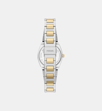 Montre Everett Blanc ES5494 - Fossil - Doré