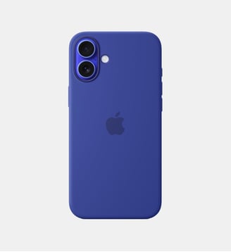 Coque iPhone 16 Plus MagSafe outremer Silicone - Apple - Outremer