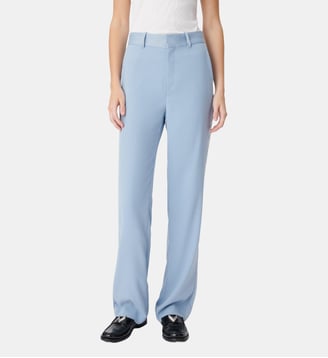 Pantalon de tailleur fluide - Ikks - Bleu