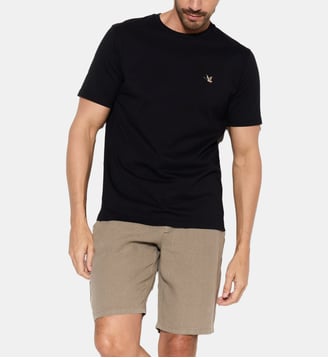 T-Shirt motif devant; brodé T-TOGS - Chevignon - Noir