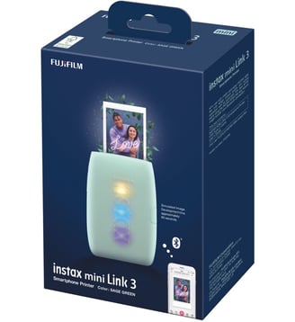 Imprimante photo portable Instax mini Link 3 vert - Fuji - Vert