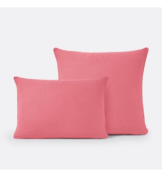 Taie d'oreiller enfant unie gaze de coton La Redoute Interieurs