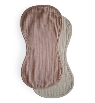 Lot de 2 protections d'épaules - Mushie - Beige