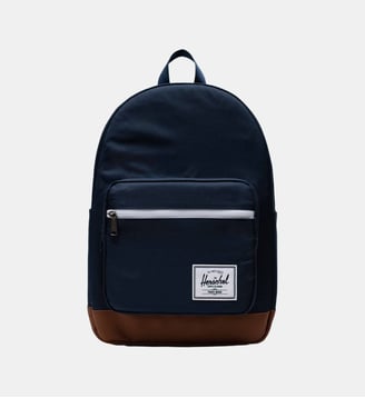 Sac à dos en matière recyclées POP QUIZ - Herschel - Bleu marine