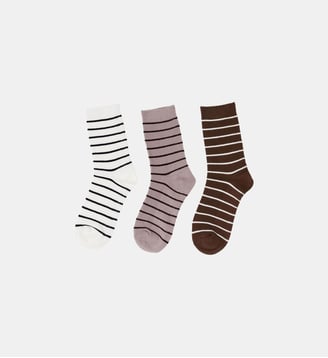 Chaussettes imprimé à rayures AMIO La Petite Etoile