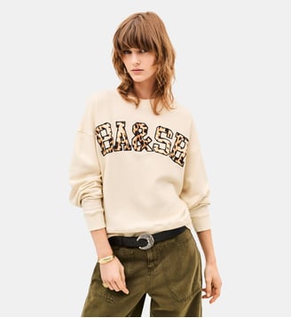 Sweatshirt Brad - Ba&sh - Écru