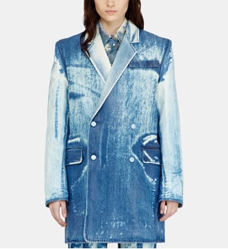 Blazer en denim X-Ray - Diesel - Bleu