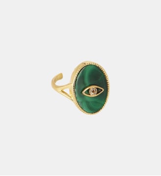 Bague SALOMÉ - Nilaï - Vert foncé