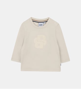 T-shirts à manches longues - BOSS Kidswear - Vanille