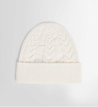 Bonnet cable beanie laine - Fusalp - Neige