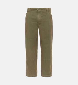 Pantalon army kaki type "fatigue" - Schott - Kaki