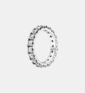 Bague Éternité Rang Scintillant - Pandora - Argenté