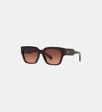Lunettes de soleil Carré CH0190S - Chloé - Écaille