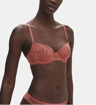 Soutien-gorge corbeille - Rose Texas - Simone Pérèle - Rose
