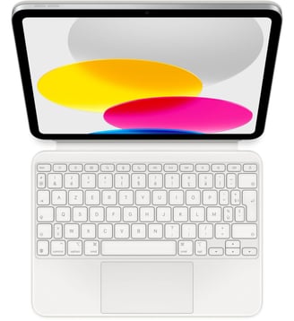 Etui Magic Keyboard Ipad 10e gén -  10.9 - Apple - Blanc