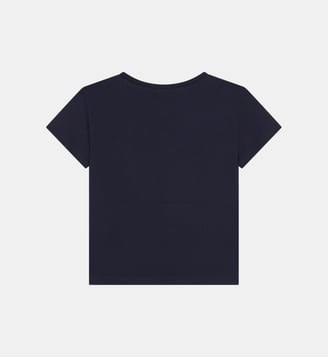 T-shirt à manches courtes - Billieblush - Bleu marine